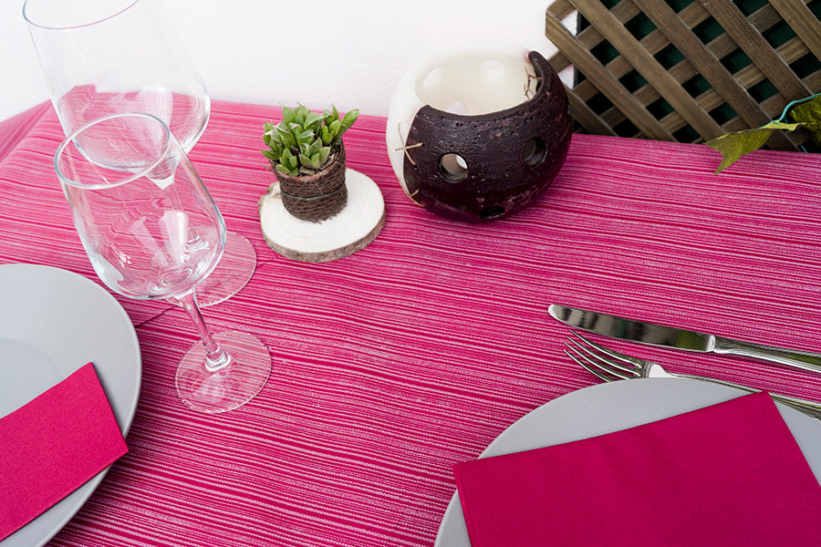 Nappe Novotex Bordeaux 120x120 150 unités Déco 