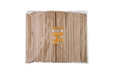Pajita de papel kraft 240×8 mm, 3 capas