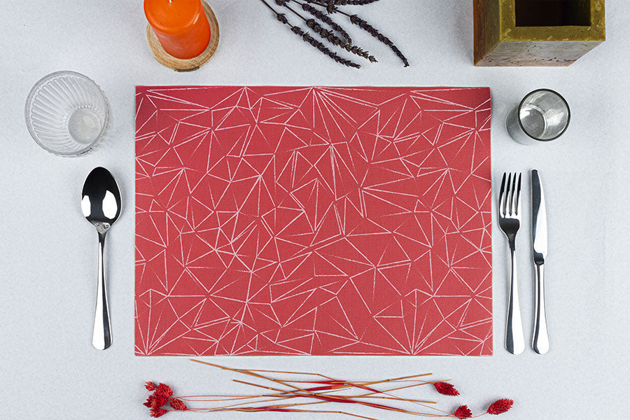 Manteau Cortado Startex 30x40cm Rojo Deco. Froussard