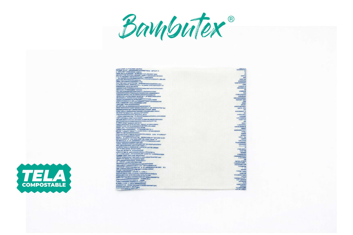Servilleta Bambutex 40x40cm Deco. Sonora Azul, 600uds