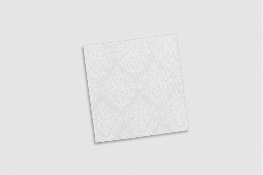 Serv. Air Soft 40x40 600ud. Deco. Versalles Blanco