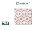 Servir. Bambulux 40x40cm 480ud Deco Tresmall Bordeaux