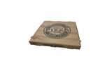 Caja Cartón Pizza 40x40cm Natural Mod. "Quality"