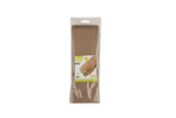 Bolsa Papel 9+5x28cm 35gr. Kraft Verjurado Embolsa 900 uds.(30pq x 30ud)(Retractilado y etiquetado)