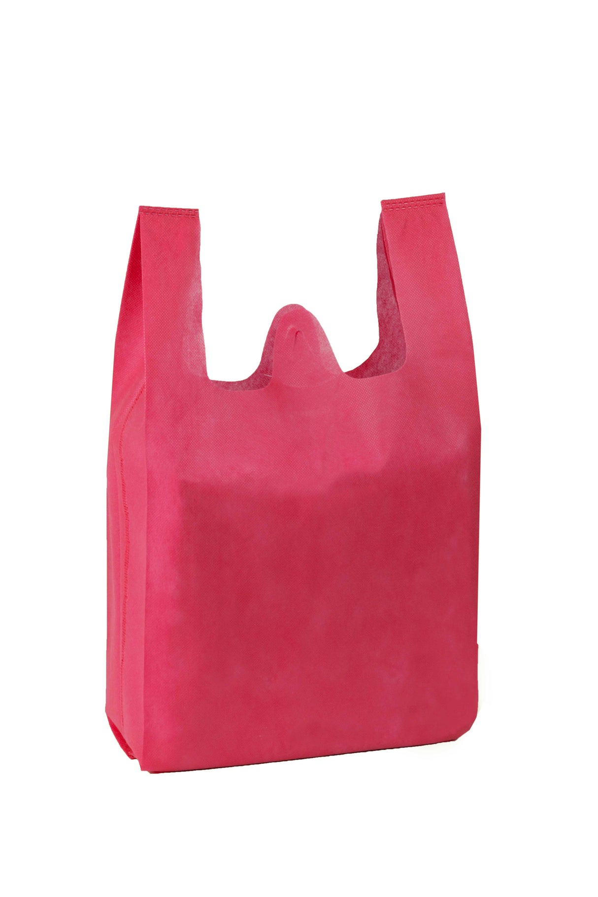 Bolsa Camiseta Novotex 40+14x50cm 50gr. Rojo 360 uds.