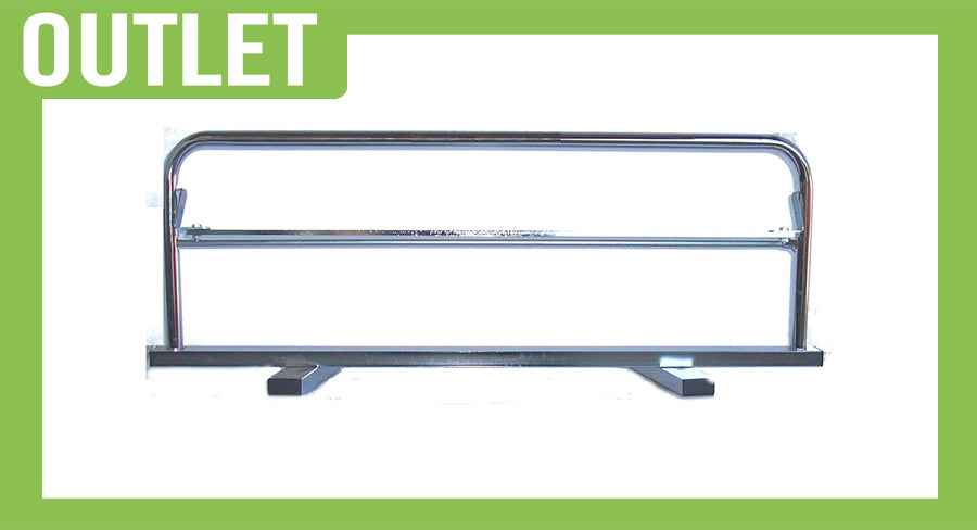 ; Portabobinas mostrador 1 cuerpo (70 cm) Acero Inox.