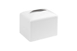 Servilletero 11x20cm ABS Blanco, 8uds