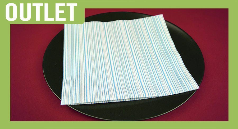 ; Servilleta Air Soft 40x40cm Deco. Basic Turquesa, 600uds