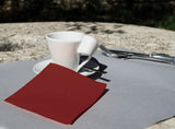 20x20 Microdot Napkins, 100 units, 24 pack. Bordeaux