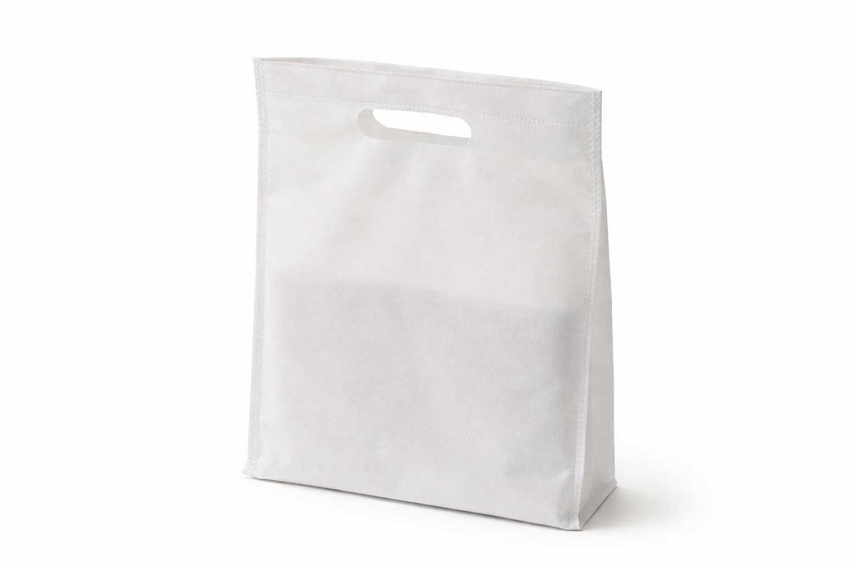 ; Bolsa Troquelada Novotex 22x26cm 40gr Blanco, 1800uds