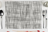 Mantel Papel 28x40,5cm 80gr Deco. Urban Negro Impresion Offset, 500uds