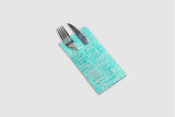 Kanguro Air Soft 40x40 480ud Deco. Strauss TU (Turquoise)