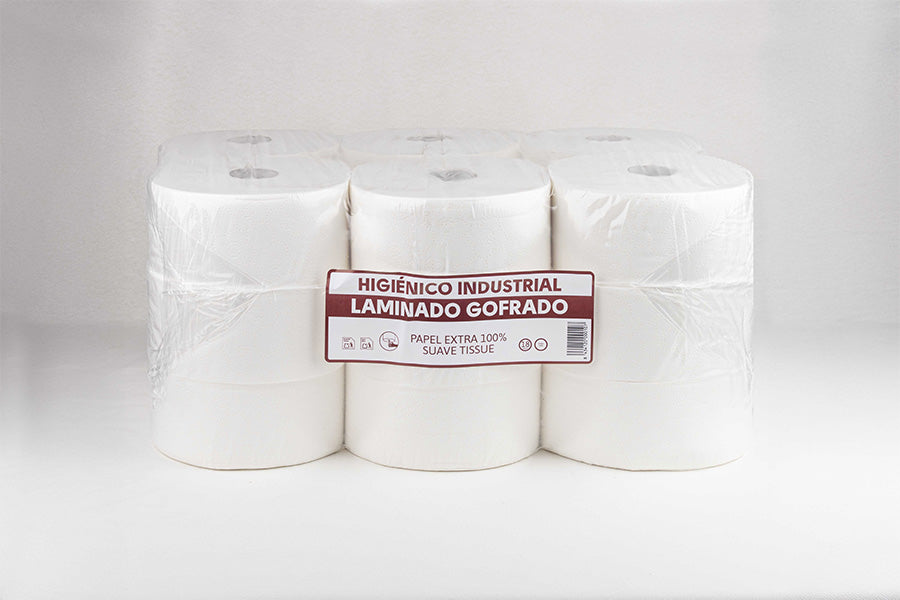 Higiénico Industrial Laminado Gofrado 240gr.