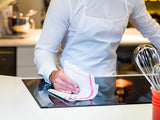 Bayeta Drytech 40x40 Cenefa Magenta (5ud/rollo)