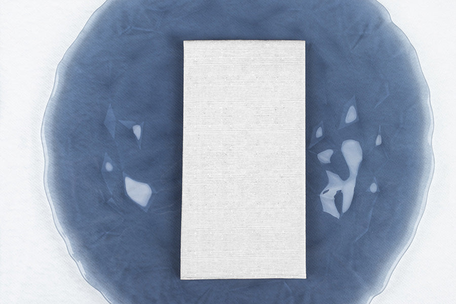 Serv. Bambulux 48x48 Pl. 1/8 300uds. Blanco CP GR Deco. Capri Gris