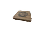 Caja Cartón Pizza 33x33cm Natural Mod. "Quality"