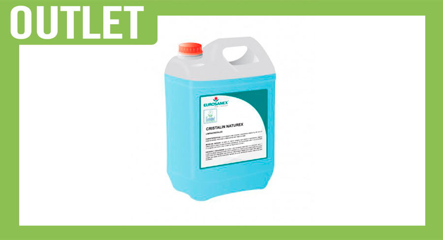 ; Cristalin Naturex 5L. Limpiacristales ecológico