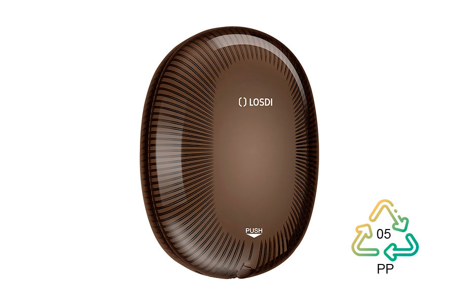 Dosificador Jabón Espuma Poliprop. Negro 850ml