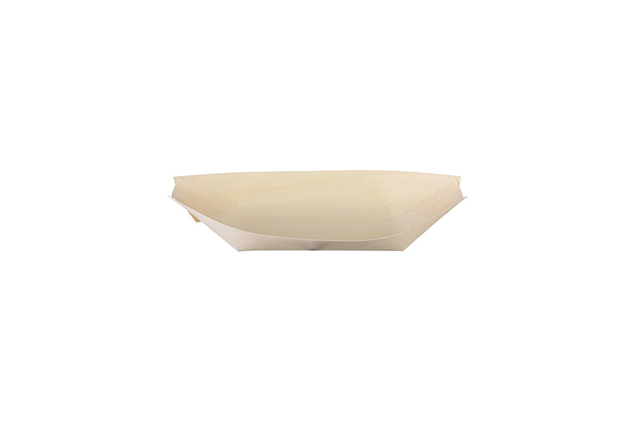 Barqueta de madera 400ml 25x11x2cm