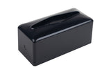 Dispensador Toalla 220mm Negro, 8uds.