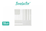 Servilleta Bambutex 40x40cm Deco. Campos Gris, 600uds