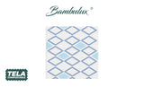 Servir. Bambulux 40x40cm 480uds Déco. Tresmall Azul