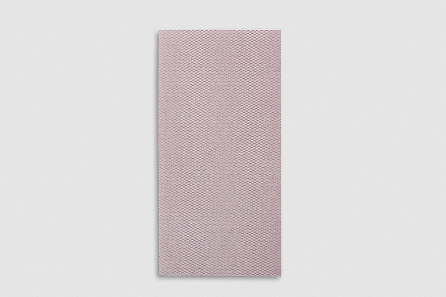 Servilleta Air Soft 48x48cm Pleg. 1/8 L Blanca Deco. Texas Burdeos, 360uds