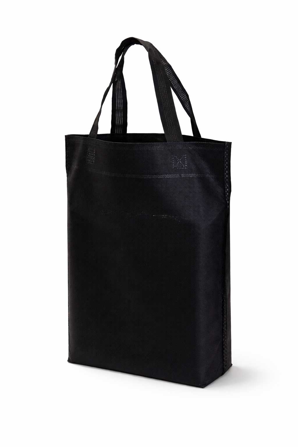 Novotex Ribbon Handle Bags, 30x35cm, 50g, Black, 600 pcs.