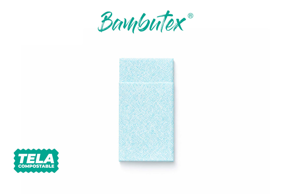 Kanguro Bambutex 40x40 400 units. Deco. Esparta TU (Turquoise)