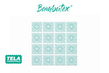 Servilleta Bambutex 48x48cm Deco. Azulejo Agua Marina, 300uds