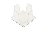 Napkin Rings 20x20 PS Transparent, 24 units.