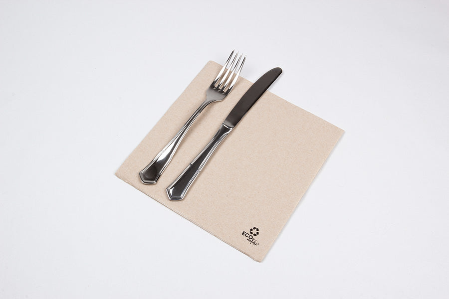 Servilleta 40x40 Punta Punta 50ud 24paq Eco Nature