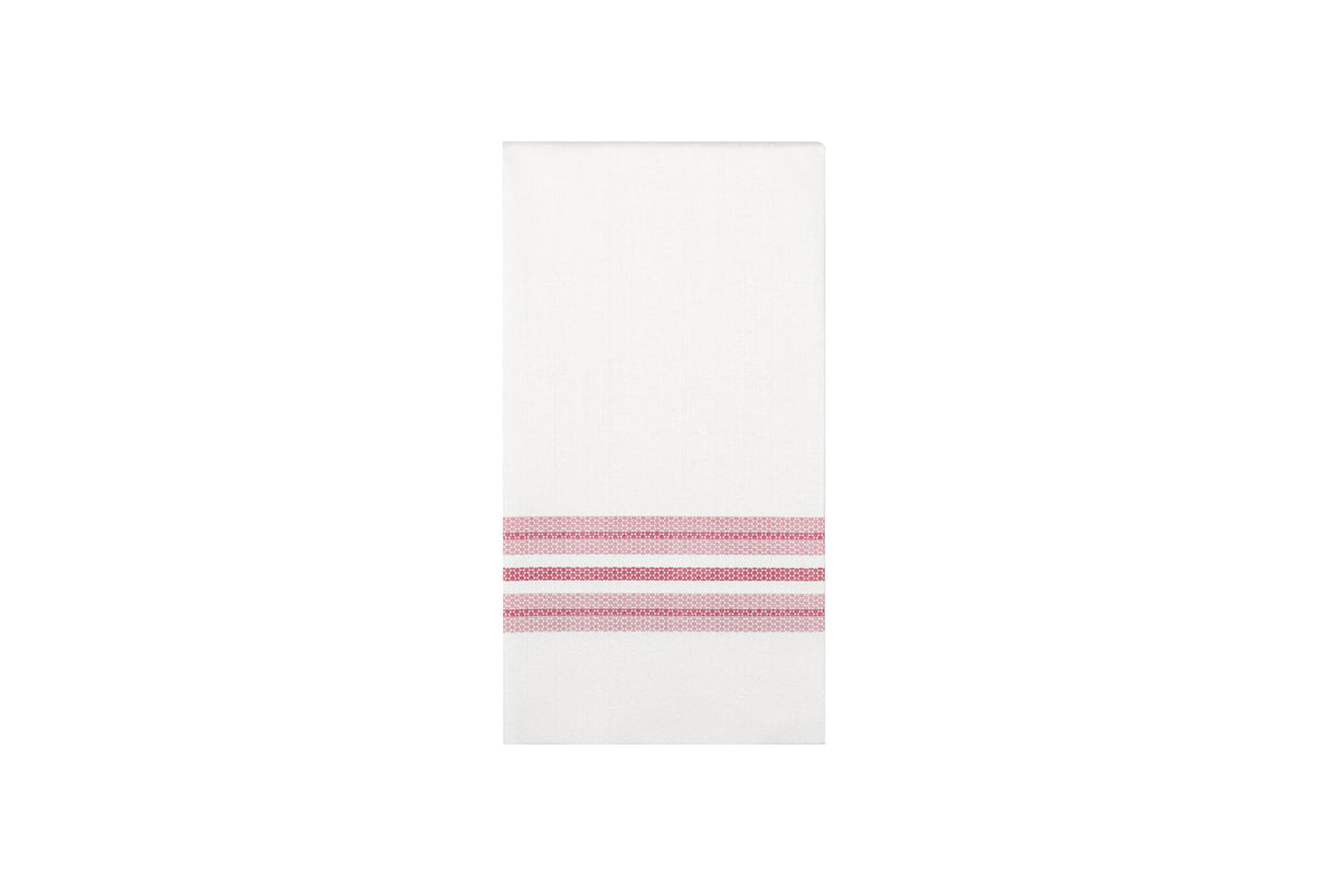 Servilleta Bambulux 48x48cm Pleg. 1/8 Deco. Horizonte Burdeos, 300uds