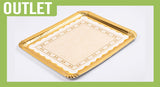; Napperons cirés blancs 26x32cm 100 unités 