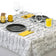 Mantel Novotex 120x120cm Blanco Decorado, 150uds