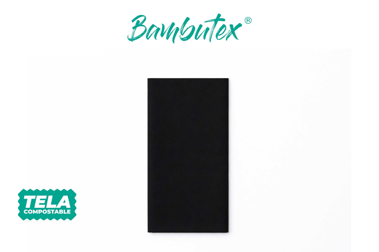 Servilleta Bambutex 48x48 Plegado 1/8 L 360uds. Negro