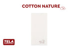 Servilleta Cotton Nature 40x40 Pleg. 1/8 400uds. Blanco