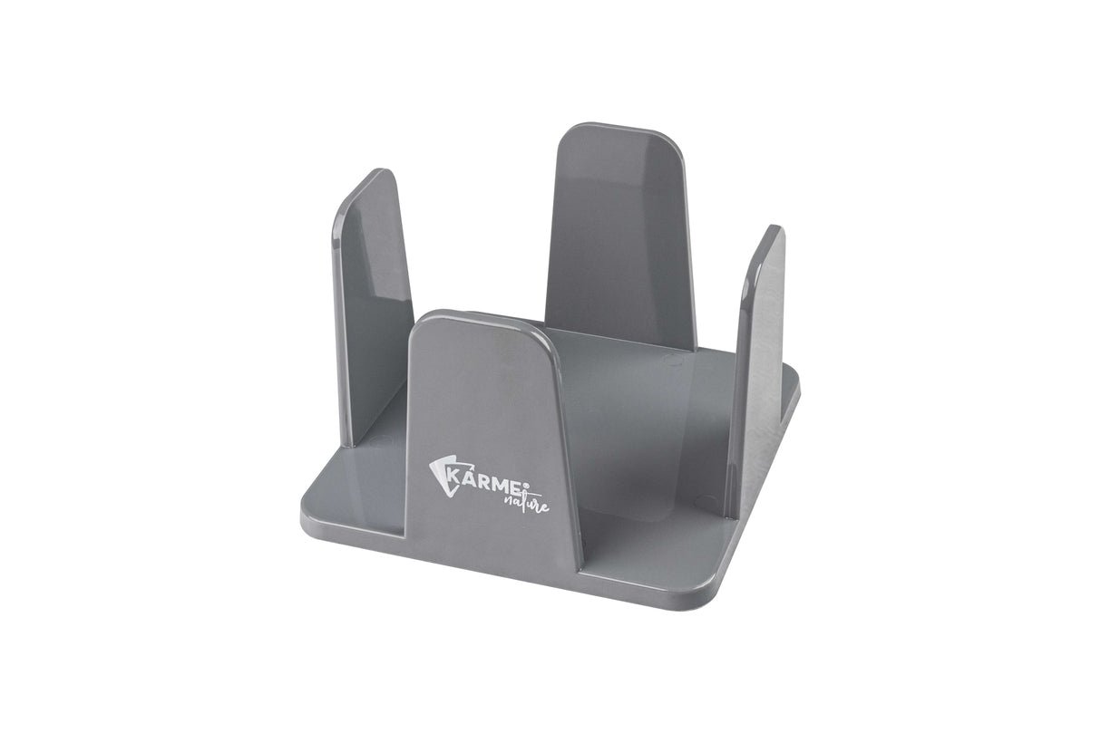 Servilletero 20x20 PS Gris -KARME.- 24uds