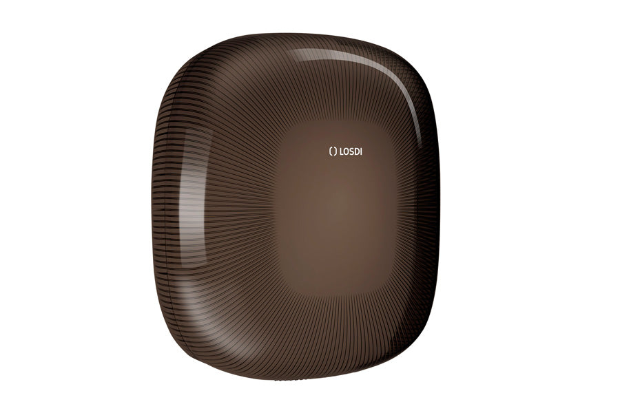 Disp. Losdi Black Polycarbonate Towel Holder