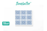 Servilleta Bambutex 40x40cm Deco. Azulejo Azul, 600uds