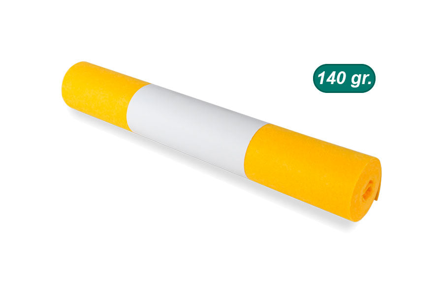 Synthetic Cloth Roll, 0.36 x 2 m, 140 g, Yellow (Pre-cut to 40 cm)