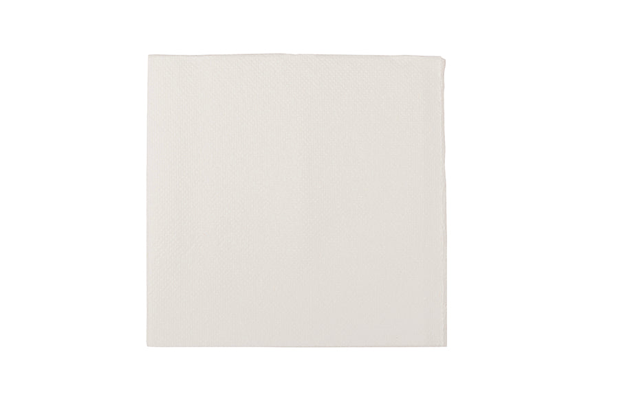 Napkin 25x25 Point Point 50 units 28 pack White
