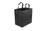 Bolsa Asa Plana Novotex 90g Negra 32+21x34cm 250ud