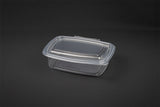 Envase Bisagra Oval -PP- 650cc. (8pq. x 50ud.)