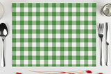 Mantel Papel 28x40,5cm 80gr Deco. Vichy Verde Impresion Offset, 500uds