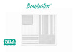 Servilleta Bambutex 48x48cm Deco. Campos Gris, 300uds