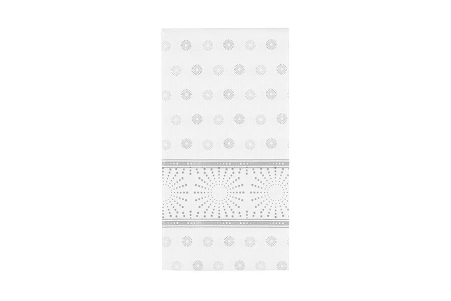 Serv. Bambulux 48x48 Pl. 1/8 300 units White Deco. Gray Spheres