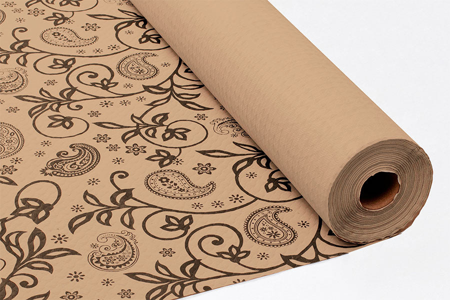Rollo papier Eco Nature 1,2x100 37g Déco. Cachemire