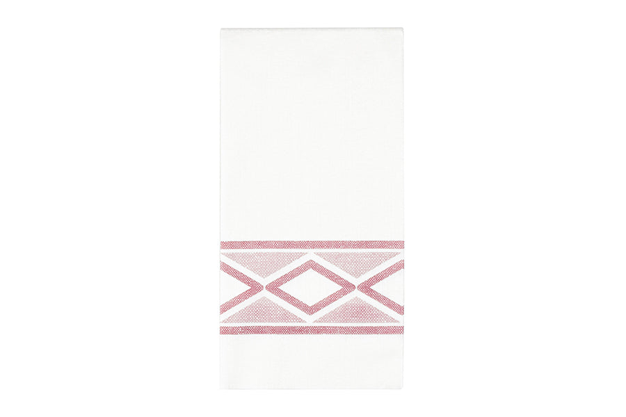 Servilleta Bambulux 48x48cm Pleg. 1/8 Deco. Delfos Burdeos, 300uds