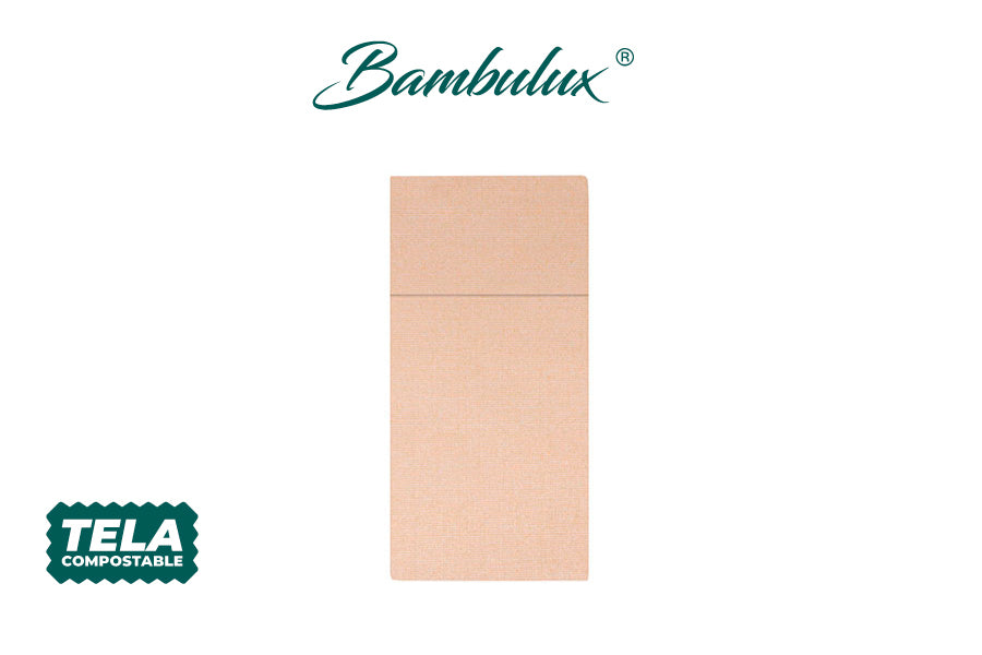 Kanguro Bambulux 48x48cm Deco. Capri Melocotón, 240uds